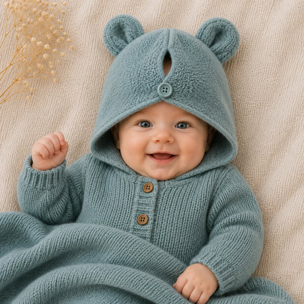 Ocean Teal - Hooded towel