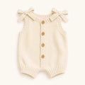 Bow Knit Romper